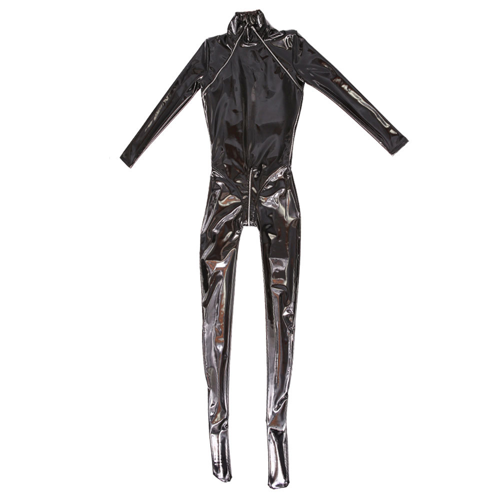Seksi kadınlar PVC parlak tam  - Sewing Latex incelemesi ve fiyatı