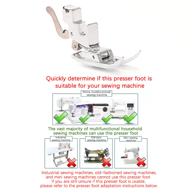 2 adet dikiş ayağı tutucu evre - Textile Sewing Machine incelemesi ve fiyatı