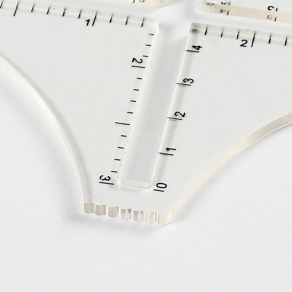 Şeffaf Örgü Densitesi Ölçer, Y - Sewing Gauge Ruler incelemesi ve fiyatı