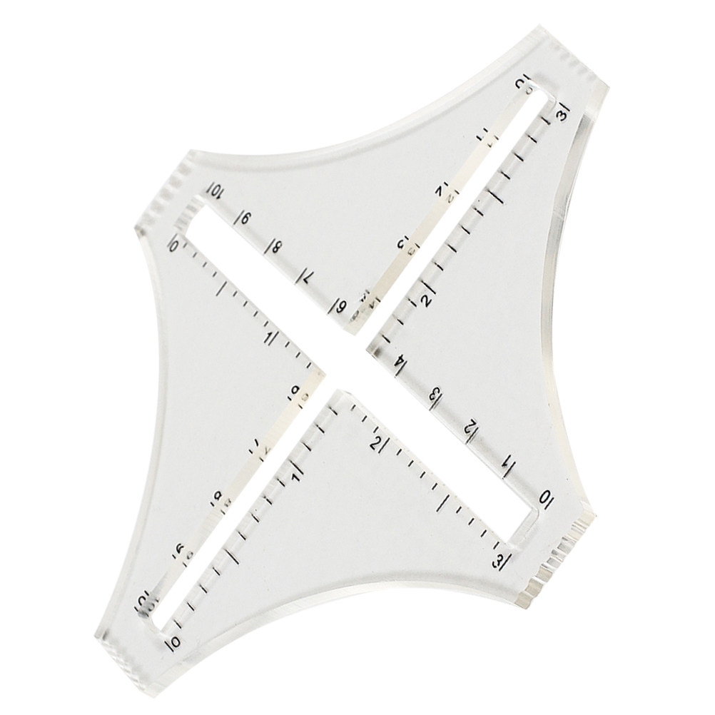 Şeffaf Örgü Densitesi Ölçer, Y - Sewing Gauge Ruler incelemesi ve fiyatı